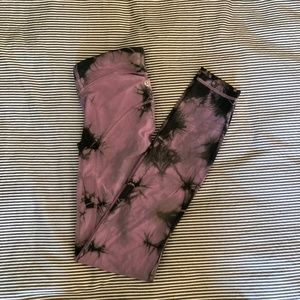 Size 2 - Tie Dye Lulu Lemon Leggings